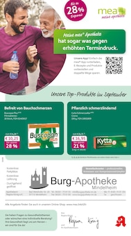 Aktueller mea - meine apotheke Prospekt "Unsere September-Angebote" Seite 1 von 4 Seiten für Mindelheim