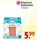 Mullwindeln von Babydream für 5,99 € bei Rossmann im Angebot Mullwindeln von Babydream im aktuellen Rossmann Prospekt