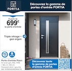 Promo Porte d'entrée à 699,00 € dans le catalogue Castorama ""