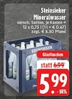 Aktuelle Mineralwasser Angebote bei E center in Duisburg Aktuelles Mineralwasser Angebot bei E center in Duisburg ab 5,99 €