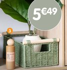 Panière tréssée S - B&M à Bourges Panière tréssée S en promo chez B&M Bourges à 5,49 €