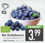 Bio-Heidelbeeren im aktuellen EDEKA Prospekt für 3,99 €