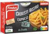 Crousti Bistro La Crinkle Surgelée - FINDUS en promo chez Intermarché Super Nantes à 1,69 €