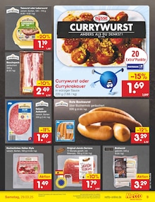 Fleisch im Netto Marken-Discount Prospekt "Aktuelle Angebote" mit 60 Seiten (Mannheim)