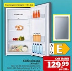 Aktuelles Kühlschrank "KS93ESI" Angebot bei Marktkauf in Erlangen ab 129,99 €