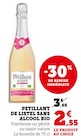 Petillant de listel sans alcool bio - LISTEL en promo chez Super U Auray à 2,55 €
