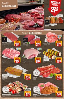 Rindfleisch im aktuellen REWE Prospekt (Jena) Rindfleisch im REWE Prospekt "Dein Markt" mit 34 Seiten (Jena)