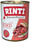 Hundenassnahrung „Rinti Kennerfleisch“ bei hagebau kompakt im Prospekt "" für 2,29 €