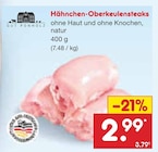 Hähnchen-Oberkeulensteaks im Angebot bei Netto Marken-Discount in Freital Hähnchen-Oberkeulensteaks Angebote von Gut Ponholz bei Netto Marken-Discount Freital für 2,99 €