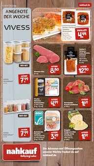 Lachs im nahkauf Prospekt "nichts liegt näher" mit 8 Seiten (Erfurt)