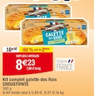 Kit complet galette des Rois - CROUSTIPATE en promo chez Carrefour Ivry-sur-Seine à 8,23 €