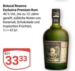 Aktuelles Reserva Exclusiva Premium Rum Angebot bei GLOBUS in Koblenz ab 33,33 €