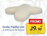 Oreiller Papillon plat à Technicien de Santé dans Remomeix