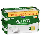 Activia "Offre Découverte" - DANONE en promo chez Carrefour Activia "Offre Découverte" - DANONE dans le catalogue Carrefour