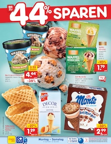 Eis im Netto Marken-Discount Prospekt "Aktuelle Angebote" mit 61 Seiten (Oldenburg)