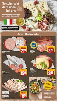 Wurst im REWE Prospekt "Dein Markt" mit 30 Seiten (Essen)