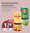 Gewürzsalze von Bad Reichenhaller im aktuellen V-Markt Prospekt für 1,29 €