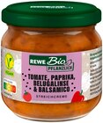 Aktuelles Tomate, Paprika, Belugalinse & Balsamico Streichcreme Angebot bei REWE in Jena ab 1,09 €