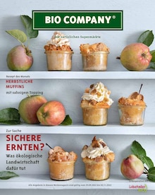 Bio Company Prospekt "Die natürlichen Supermärkte" mit 24 Seiten