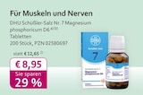 DHU Schüßler-Salz Nr. 7 Magnesium phosphoricum D6 Tabletten bei mea - meine apotheke im Prospekt "" für 8,95 €