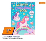 Aktivitäten-Malbuch für 1,69 € bei Action im Angebot Aktivitäten-Malbuch im aktuellen Action Prospekt