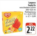 Family Eis im Angebot bei nah und gut in Bautzen Family Eis Angebote von Langnese bei nah und gut Bautzen für 2,22 €