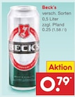 Aktuelle Becks Angebote bei Netto Marken-Discount in Pforzheim Aktuelles Beck's Angebot bei Netto Marken-Discount in Pforzheim ab 0,79 €