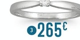 Promo bague diamant à 265,00 € dans le catalogue E.Leclerc à Éragny