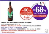 Bière IPA Bio - Brasserie du Vézelay à 4,69 € dans le catalogue Monoprix