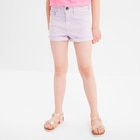Short ajusté en twill parme fille - La Halle Short ajusté en twill parme fille à 5,59 € dans le catalogue La Halle