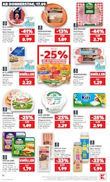 Kaufland Frischkaese im Prospekt 