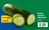 Deutsche Mini Gurken von Bioland im aktuellen Lidl Prospekt
