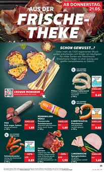 Mettwurst im Kaufland Prospekt "Hier bin ich richtig" mit 56 Seiten (Nürnberg)