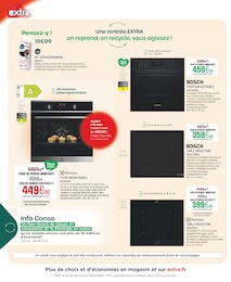 Prix et réduction Table Cuisson Induction dans le prospectus Extra en cours Offre Table Cuisson Induction dans le catalogue Extra du moment à la page 6