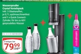 Wassersprudler Crystal Vorteilspack Angebote von Sodastream bei GLOBUS Speyer für 79,99 €