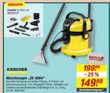 Aktuelle Staubsauger Angebote bei toom Baumarkt in Wuppertal Aktuelles Waschsauger „SE 4004“ Angebot bei toom Baumarkt in Wuppertal ab 149,99 €