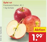 Netto Marken-Discount Samtens - Äpfel rot Angebot im Prospekt Äpfel rot bei Netto Marken-Discount im Samtens Prospekt für 1,99 €