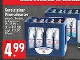 Mineralwasser im Angebot bei E center in Neuss Mineralwasser Angebote von Gerolsteiner bei E center Neuss für 4,99 €