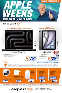 Laptop im aktuellen expert Prospekt (Essen) Laptop im expert Prospekt "APPLE WEEKS" mit 3 Seiten (Essen)