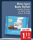 Bunte Vielfalt im Angebot bei EDEKA in Erkelenz Bunte Vielfalt Angebote von Ritter Sport bei EDEKA Erkelenz für 1,11 €