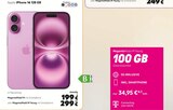 iPhone 16 bei BSB mobilfunk im Rostock Prospekt für 199,00 €