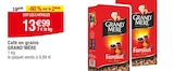 Café en grains - Grand'mère en promo chez Carrefour Limoges à 13,99 €