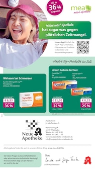 Aktueller mea - meine apotheke Prospekt "Unsere Juli-Angebote" für Wiesbaden Aktueller mea - meine apotheke Prospekt für Wiesbaden mit Seiten