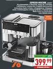 Espresso-Maschine ES601EU im Angebot bei Marktkauf in Hagen Espresso-Maschine ES601EU Angebote von Ninja bei Marktkauf Hagen für 399,99 €