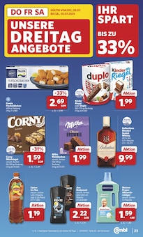 Whiskey im combi Prospekt "Markt - Angebote" mit 36 Seiten (Bielefeld)