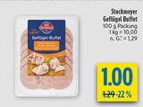 Geflügel Buffet Angebote von Stockmeyer bei diska Weiden für 1,00 €