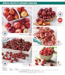 Promotion Nectarine dans le prospectus Super U, valable du 21/07/2026 au 26/07/2026 Promo Nectarine dans le catalogue Super U du moment à la page 2