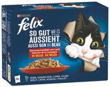 Katzennassfutter Multipack oder Tasty Shreds von Felix für 3,89 € bei Rossmann im Angebot Katzennassfutter Multipack oder Tasty Shreds von Felix im aktuellen Rossmann Prospekt