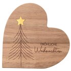 Deko-Herz aus Holz im aktuellen Ernstings family Prospekt