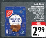 Lebkuchen Herzen im Angebot bei EDEKA in Würzburg Lebkuchen Herzen Angebote von Gut & Günstig bei EDEKA Würzburg für 2,99 €